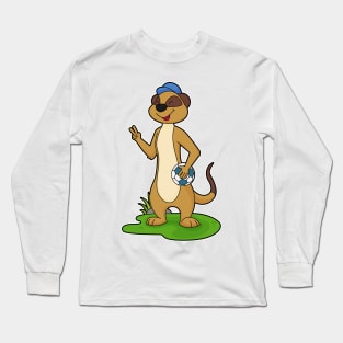 Meerkat Handball player Handball Long Sleeve T-Shirt